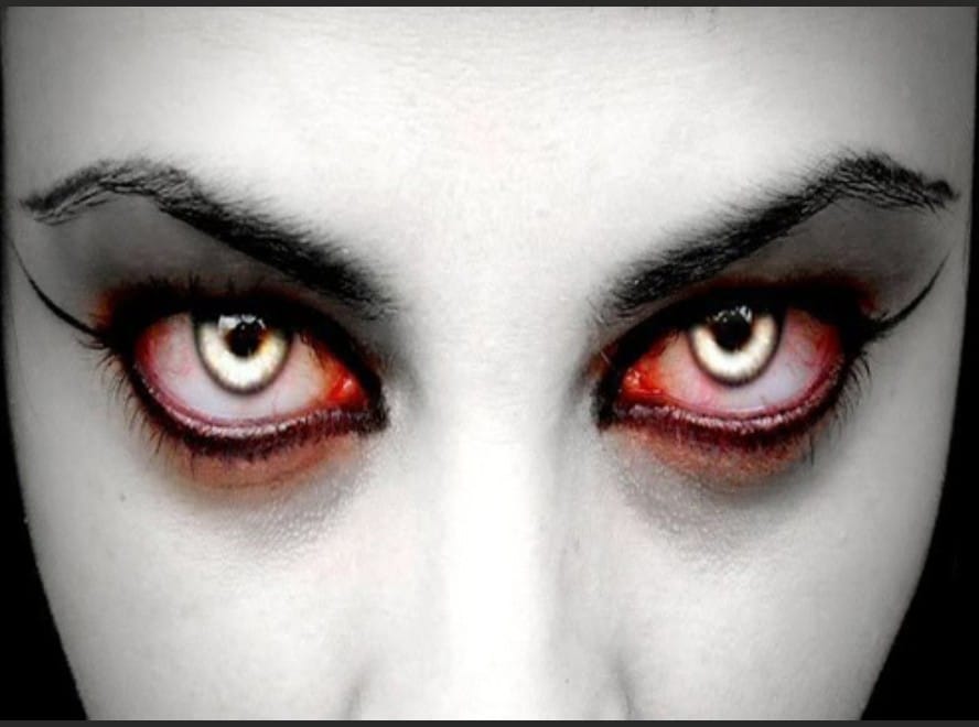 Evil eye in black magic removal